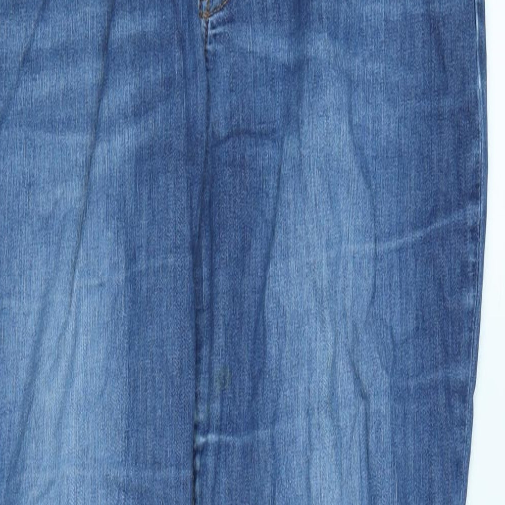 Mens UK Size 32 in Gap Regular Fit Straight Blue Jeans