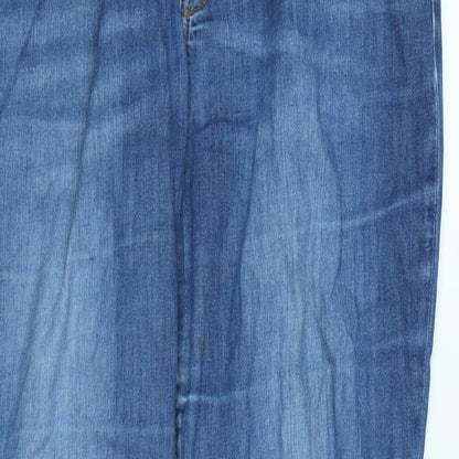 Mens UK Size 32 in Gap Regular Fit Straight Blue Jeans