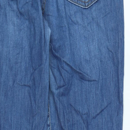 Mens UK Size 32 in Gap Regular Fit Straight Blue Jeans