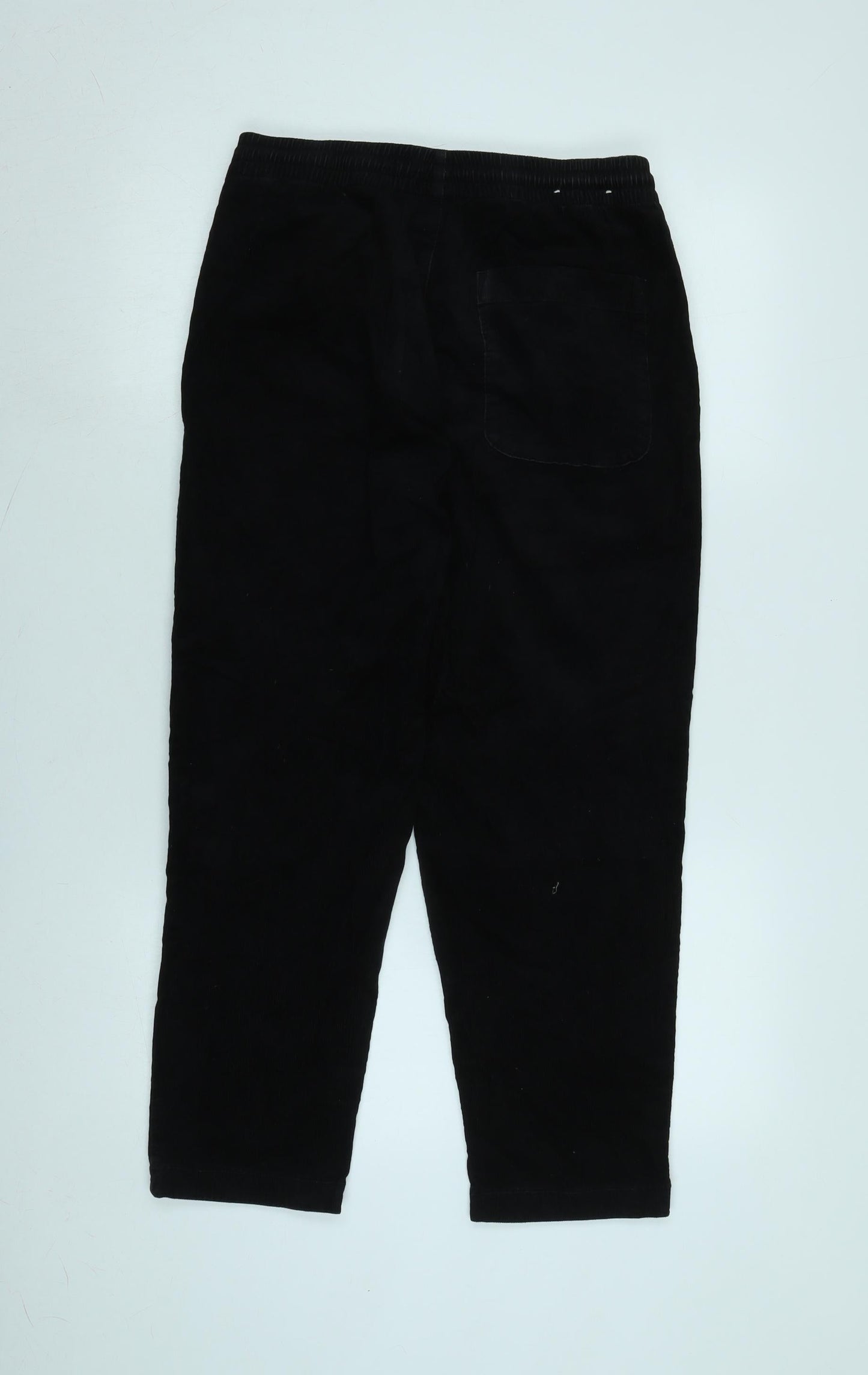 Womens UK Size 28 in Uniqlo Regular Fit  Black Trousers