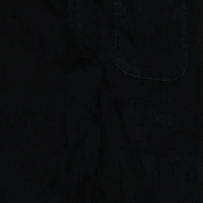 Womens UK Size 28 in Uniqlo Regular Fit  Black Trousers