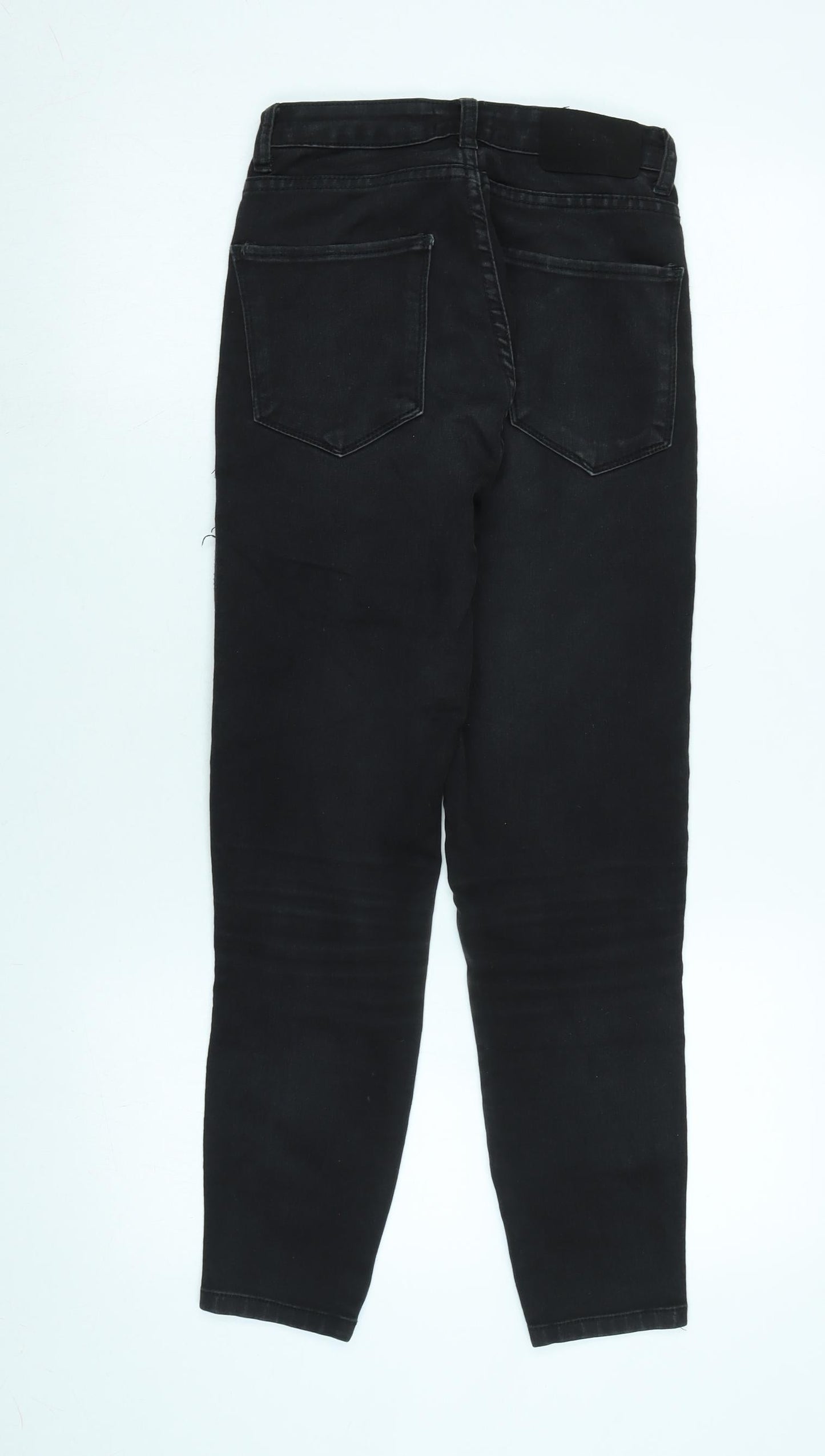 Otto Womens Black Cotton Blend Tapered Jeans Size 22 in L26 in Regular Zip