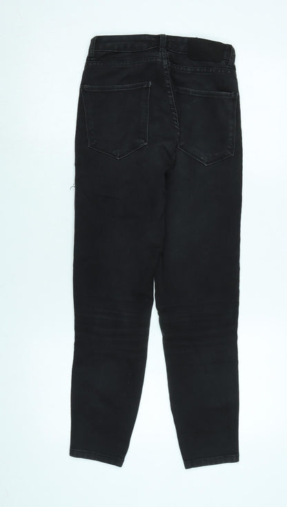 Otto Womens Black Cotton Blend Tapered Jeans Size 22 in L26 in Regular Zip