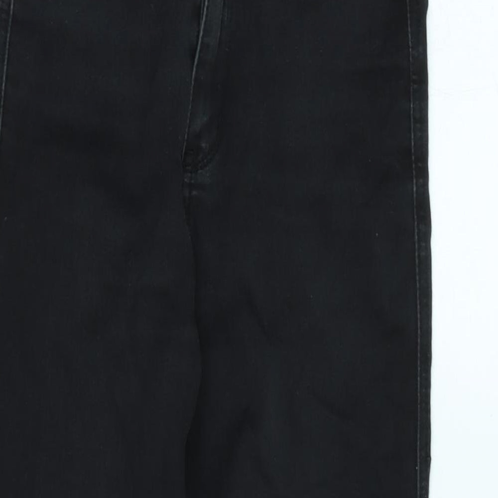 Otto Womens Black Cotton Blend Tapered Jeans Size 22 in L26 in Regular Zip
