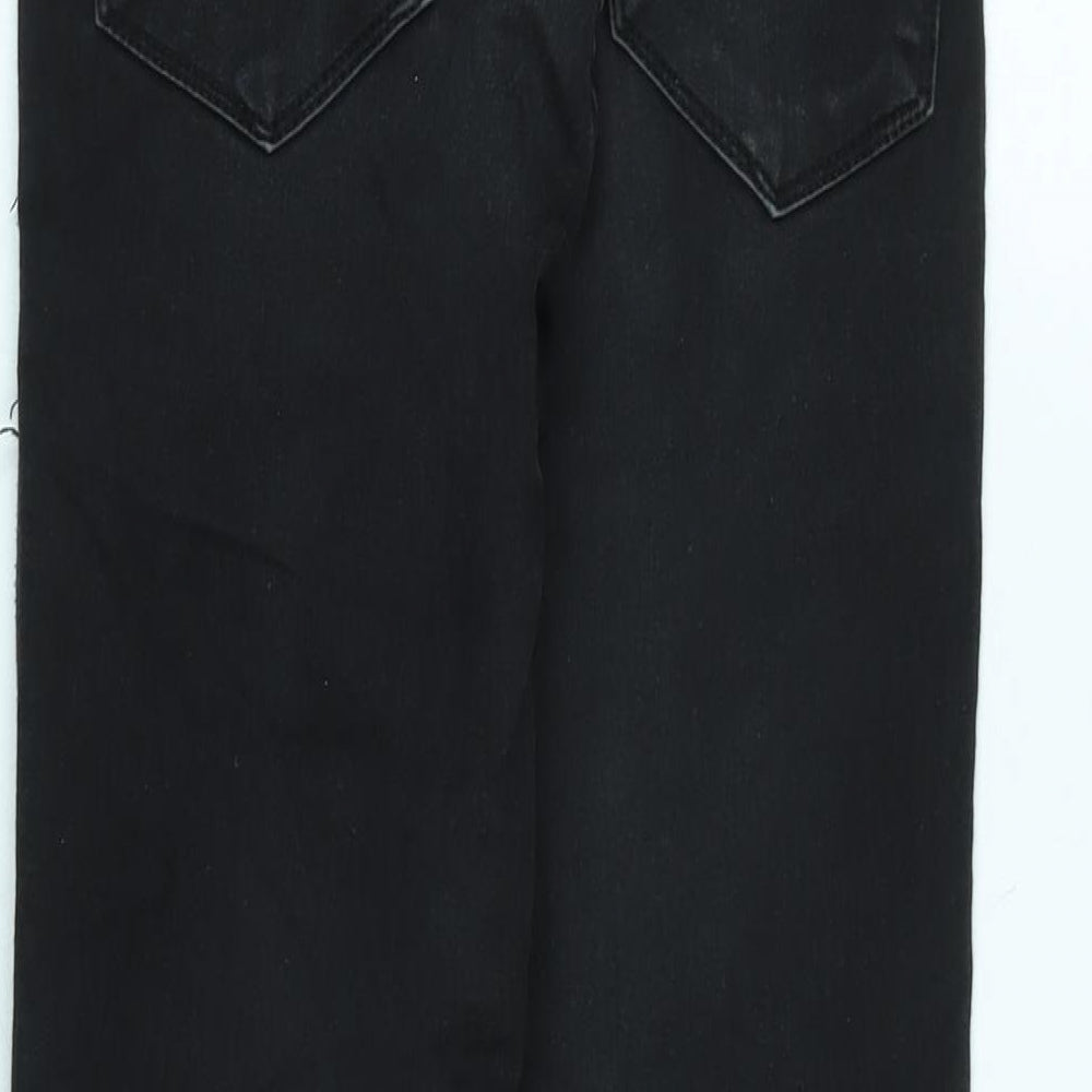 Otto Womens Black Cotton Blend Tapered Jeans Size 22 in L26 in Regular Zip