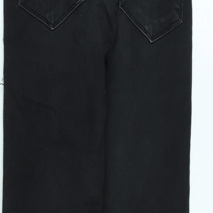 Otto Womens Black Cotton Blend Tapered Jeans Size 22 in L26 in Regular Zip