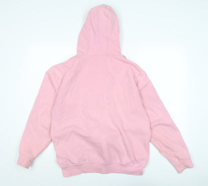 ellesse Womens Pink Jacket Size 12 Zip - Logo - Ellesse