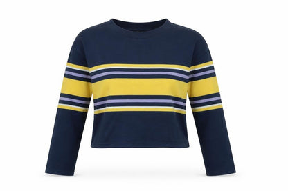Womens UK Size S Urban Outfitters Blue Jersey T-Shirt