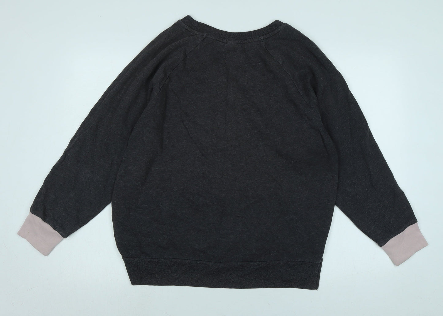 Victoria's Secret Womens Pink Polyester Pullover Sweatshirt Size S - Logo - Pink