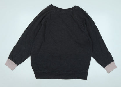 Victoria's Secret Womens Pink Polyester Pullover Sweatshirt Size S - Logo - Pink