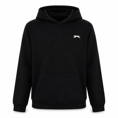 Slazenger Boys Black Polyester Pullover Hoodie Size 13 Years