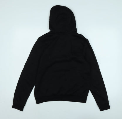 Slazenger Boys Black Polyester Pullover Hoodie Size 13 Years
