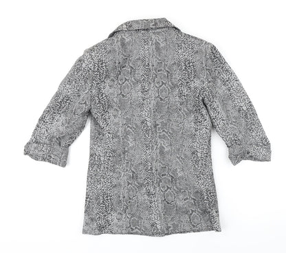 Womens UK Size 8 Topshop Grey Jacket