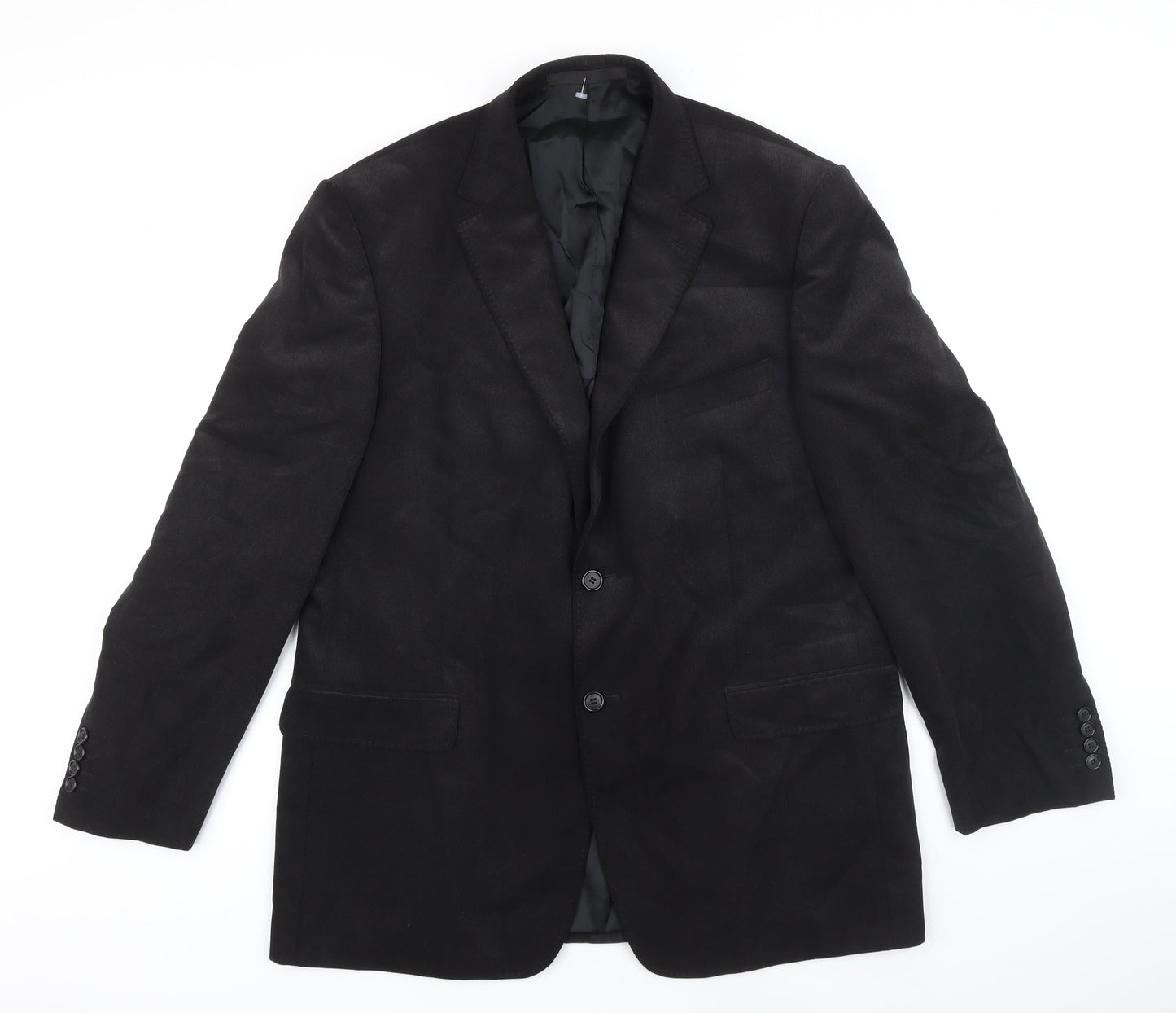 Mens UK Size 42 M&S Regular Black Suit Jacket