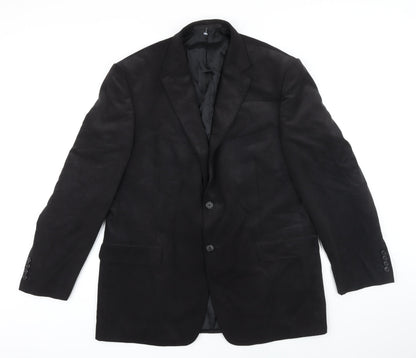 Mens UK Size 42 M&S Regular Black Suit Jacket