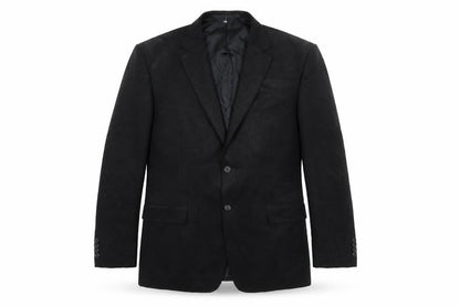 Marks & Spencer Mens Black Polyester Jacket Blazer Size 42 Regular