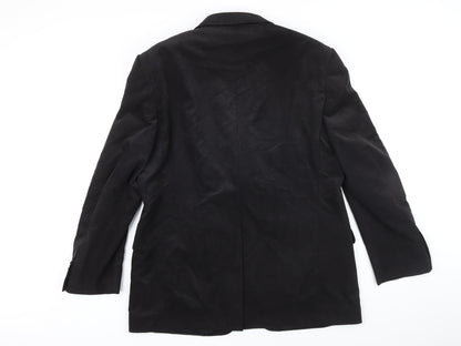 Mens UK Size 42 M&S Regular Black Suit Jacket