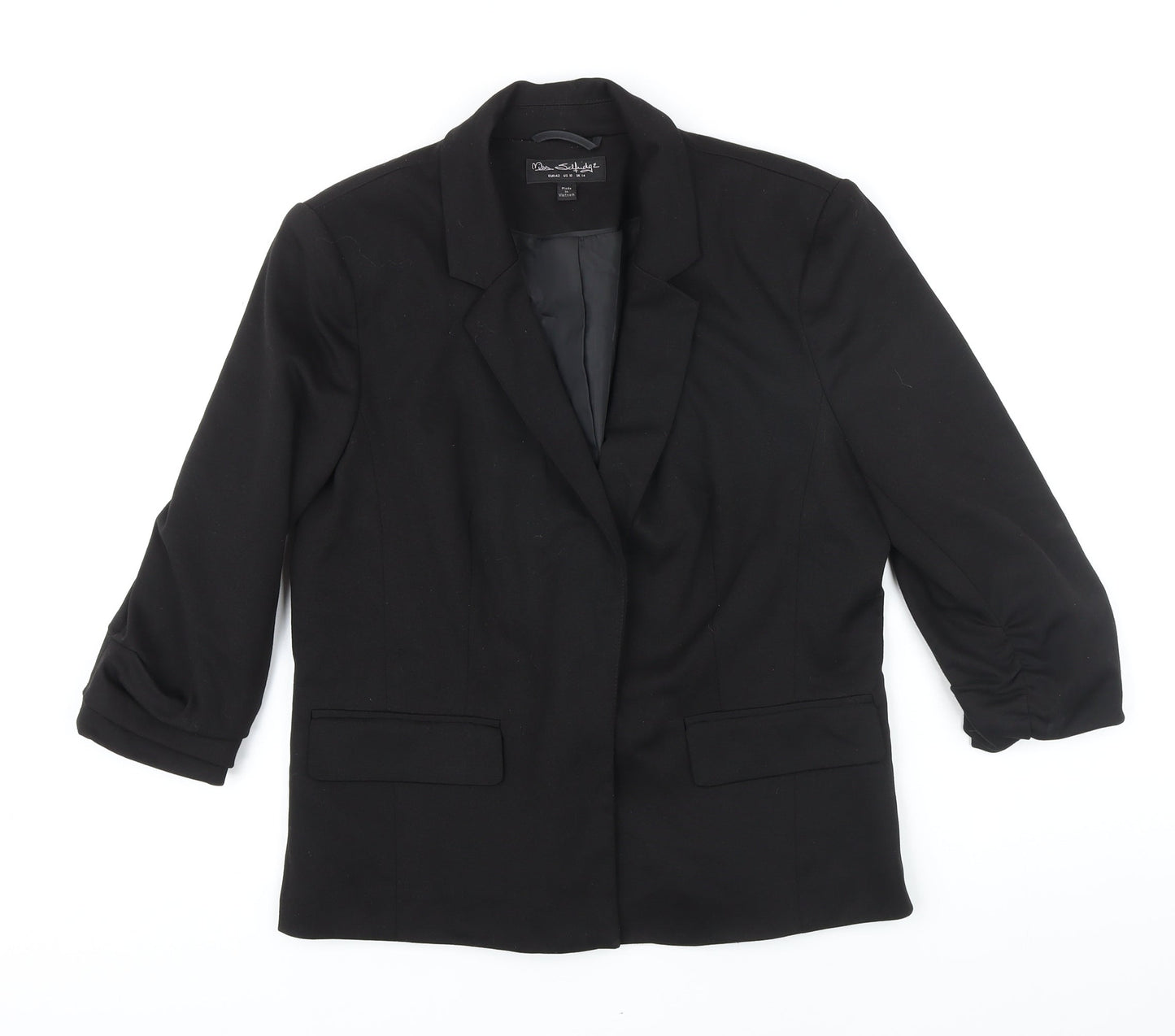Womens UK Size 10 Miss Selfridge Black Jacket