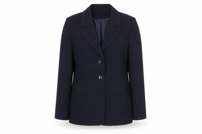 Aramanto Womens Blue Jacket Blazer Size 14 Button