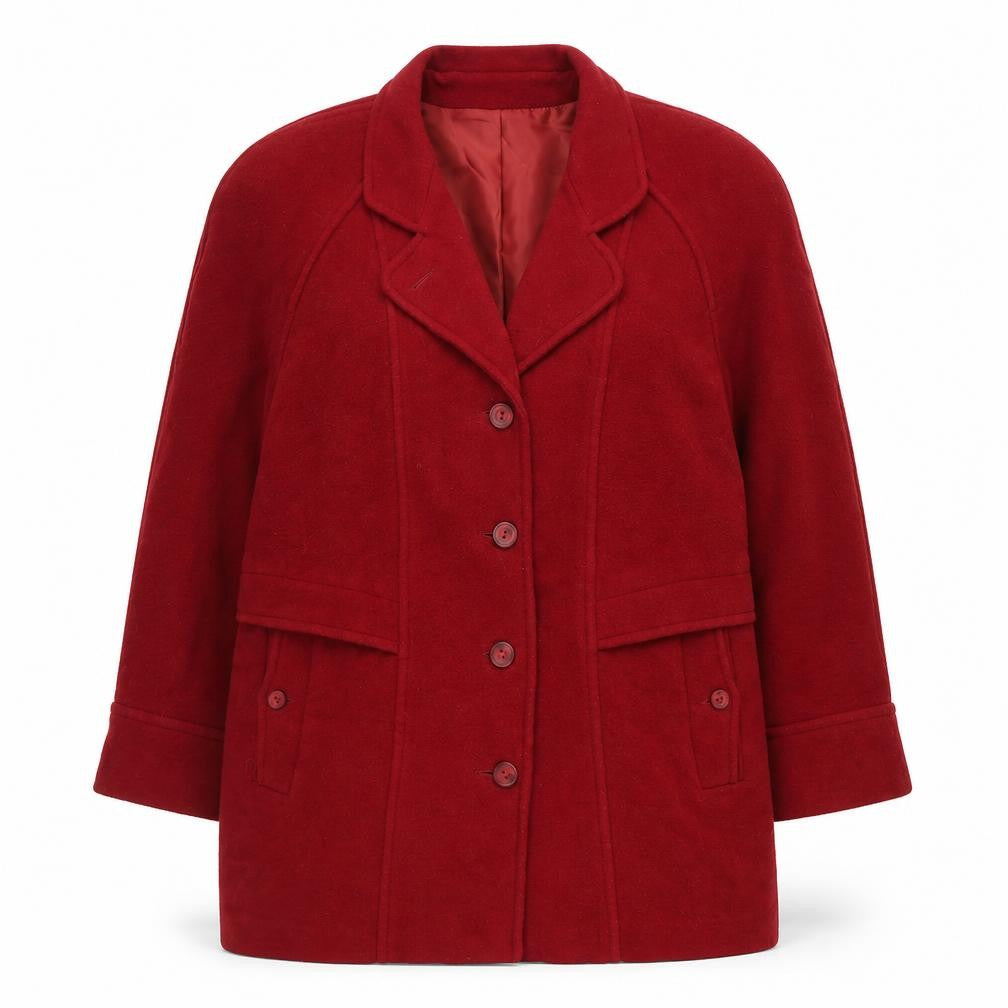 Womens UK Size 20 Modern Classics Red Jacket