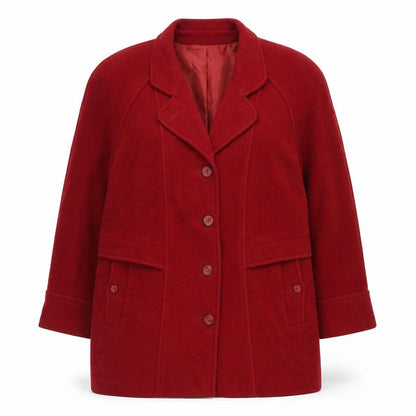 Womens UK Size 20 Modern Classics Red Jacket