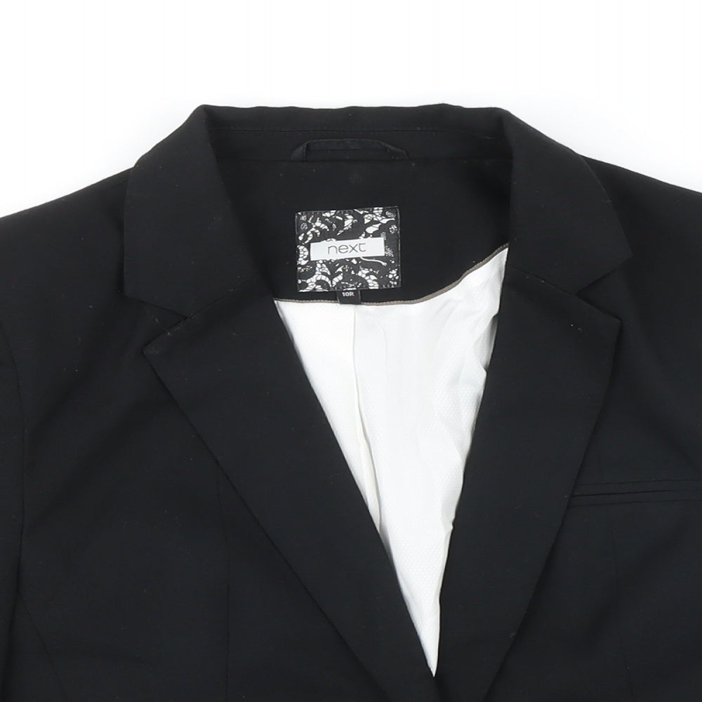 Womens UK Size 10 NEXT Black Jacket