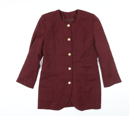 Womens UK Size 10 St Bernard Red Jacket