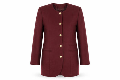 Womens UK Size 10 St Bernard Red Jacket