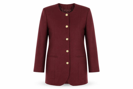 Womens UK Size 10 St Bernard Red Jacket