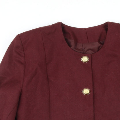 Womens UK Size 10 St Bernard Red Jacket