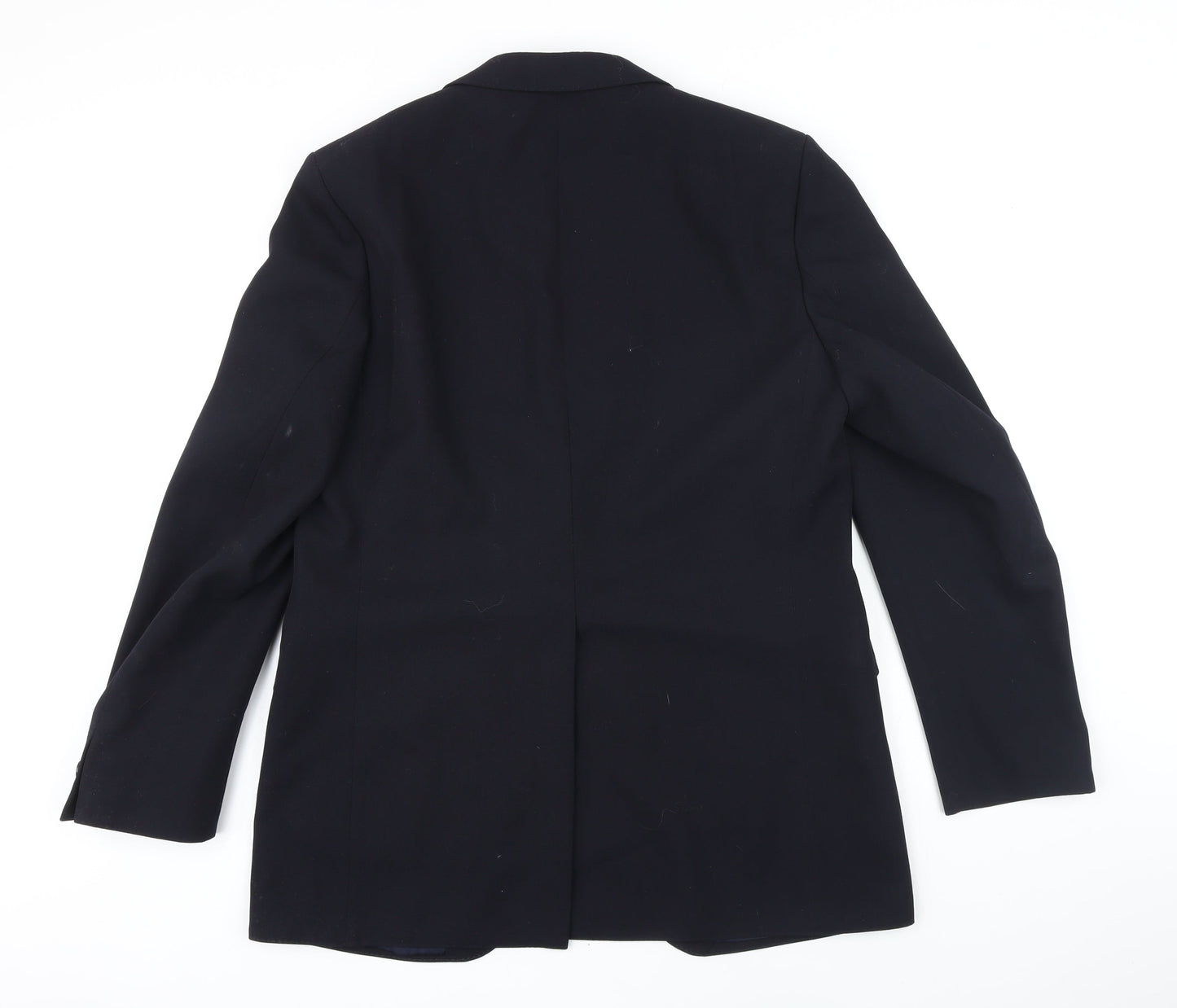 Mens UK Size 54 Trevira Regular Blue Suit Jacket
