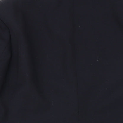 Mens UK Size 54 Trevira Regular Blue Suit Jacket