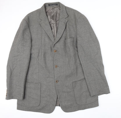 Mens UK Size 48 M&S Regular Grey Suit Jacket