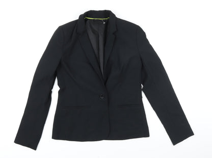Womens UK Size 10 New Look Black Jacket