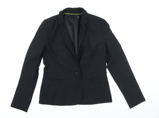 Womens UK Size 10 New Look Black Jacket