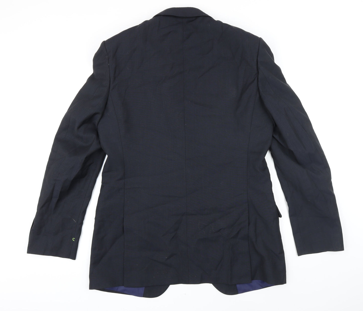 Mens UK Size 40 M&S Big & Tall Black Suit Jacket
