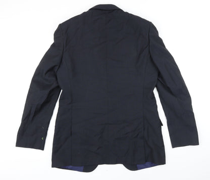 Mens UK Size 40 M&S Big & Tall Black Suit Jacket