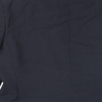 Mens UK Size 40 M&S Big & Tall Black Suit Jacket