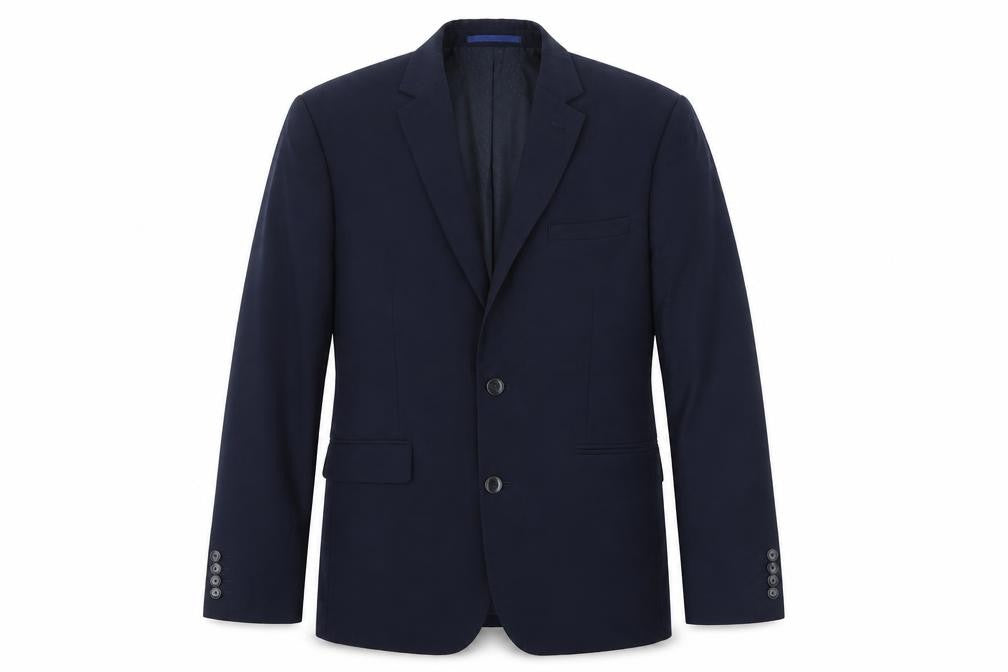 Mens UK Size 40 Burton Regular Blue Suit Jacket