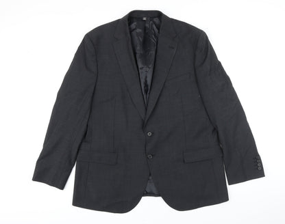 Mens UK Size 44 M&S Regular Grey Suit Jacket