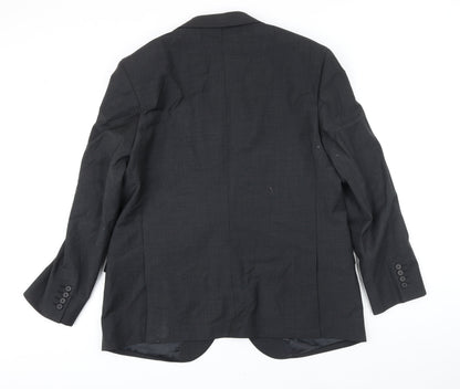 Mens UK Size 44 M&S Regular Grey Suit Jacket