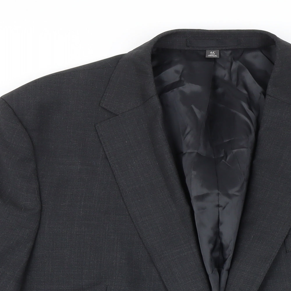 Mens UK Size 44 M&S Regular Grey Suit Jacket