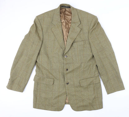 Mens UK Size 40 M&S Regular Brown Suit Jacket