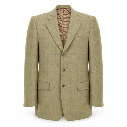 Marks & Spencer Mens Brown Striped Wool Jacket Blazer Size 40 Regular