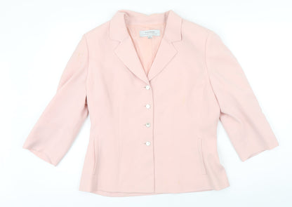 Womens UK Size 10 Tahari Pink Jacket