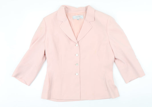 Womens UK Size 10 Tahari Pink Jacket