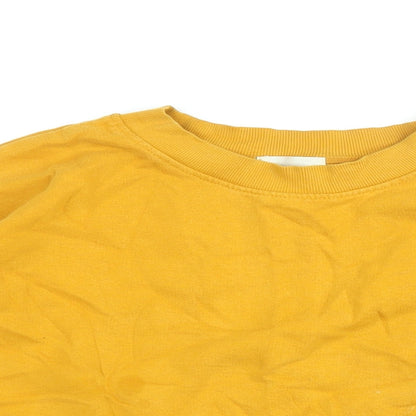 Womens UK Size 12 NEXT Yellow Pullover Sweatshirt