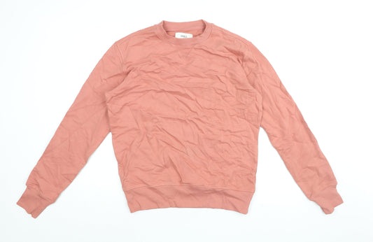 Womens UK Size S Marks and Spencer Pink Pullover Sweatshirt