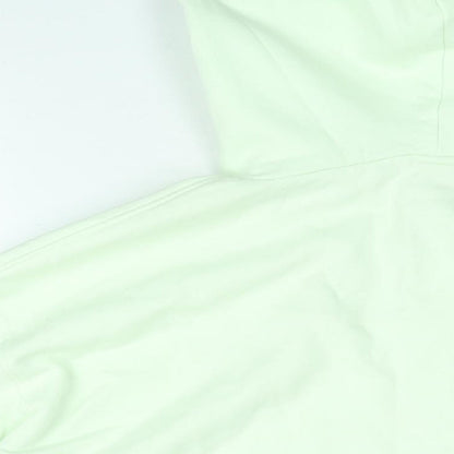 Mens UK Size S H&M Green Pullover Hoodie