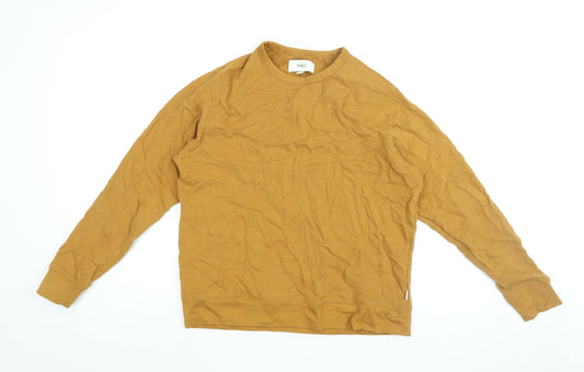 Womens UK Size M Marks and Spencer Yellow Pullover Sweatshirt